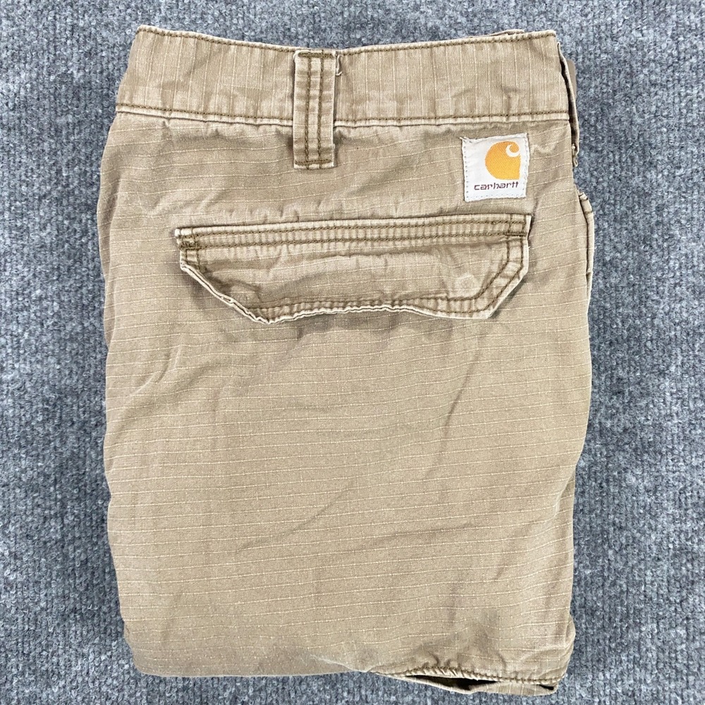 Carhartt Pants Mens 36x32‎ Brown Tacoma Ripstop Relaxed Fit Utility Workwear